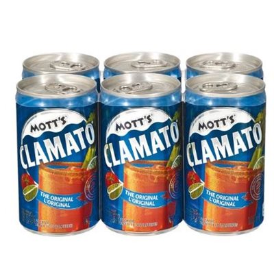 Mott's Clamato canettes 24 x 341 ml